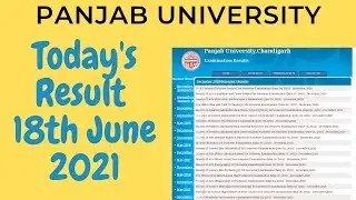 Panjab University Result 1st/3rd/5th Semester|Pu latest news|puchd exam|Hcp adda