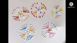 How To Make A Radiating Stitch Tutorial For Beginners