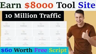 Earn $8000  Free Tool Website Tool Website Kaise Banaye  Earn Money With Tools Website2023