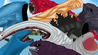 Ocean Infection Spreads! Infected Sea-4 & 5 vs Space Eater