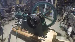 Early English gas engine - made in Bath