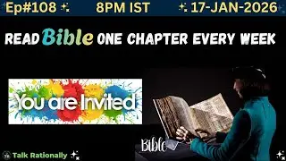Ep 108 | Read Bible, one chapter every week