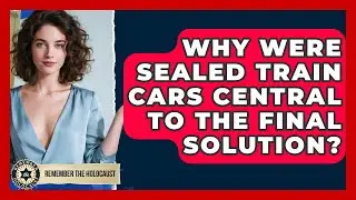 Why Were Sealed Train Cars Central To The Final Solution? - Remember The Holocaust
