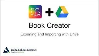 Book Creator exporting and Importing a ePub file using Drive