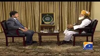 Exclusive Interview of Maulana Fazal ur Rehman with Hamid Mir in Capital Talk