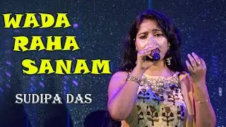 90's Romantic Hindi Songs || Wada Raha Sanam - Live Singing by Sudipa Das || Bikash Studio