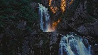 Hidden Forest Waterfall | Calming Nature Sounds for Meditation
