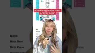 How STRATEGY works in Human Design