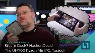 Steam Deck? HackenDeck! The UM700 Ryzen MiniPC, Tested!