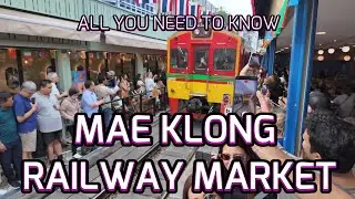 Железнодорожный рынок Маэ Клонг &mdash; все, что вам нужно знать.