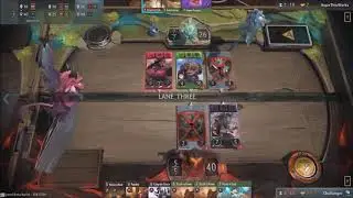 Artifact Gameplay Red Green Deck Featuring Fwosh PAX West 2018