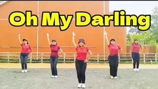SENAM KREASI OH MY DARLING  BOLLYWOOD 💯 SENAM KREASI INDIA TERBARU || HOME EXERCISE