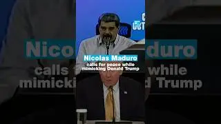 Nicolas Maduro calls for peace while mimicking Donald Trump &bull; FRANCE 24 English