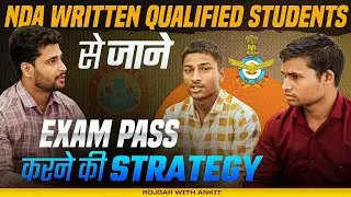 NDA Written Exam Strategy | Mock Tests, NCERT Tips & Confidence Building By Vishal Sir 🎯