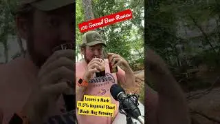 :60 Second Beer Review! Leaves a Mark Imperial Stout by Black Hog Brewing #stout #imperialstout