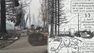 California Cartoonist Creates Comic Strip To Process Losing His Home To A Wildfire