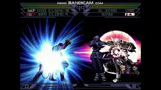 KOF Memorial - Kyo Clone-10 & Iori Clone-9 vs. All Bosses
