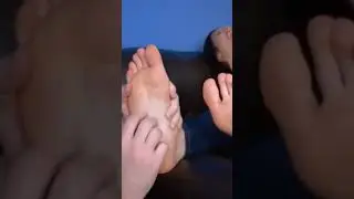 Beautiful girl feet tickled