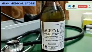 Acefyl cough syrup uses and side effects/acefyl syrup/Cough, cold, shortness of breath, etc