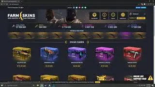 FARMSKINS LEGIT REAL NO  JOKE NO BUG LEGIT REAL REAL NO BUG LUCK.COM!!!!!!!!!!