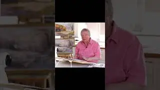 Трейлер видеоурока по акварельной живописи &laquo;Зимний амбар&raquo; - #зима #урокаакварелью #акварель #иску...