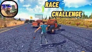 RACE CHALLENGE BASIC CARRY TRUCK- OFF THE ROAD CAR DRIVING GAME