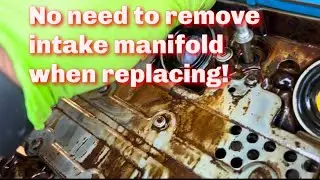 Honda Ridgeline front valve cover gasket replacement due to oil leak