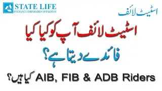 Complete Information About AIB, FIB And ADB | State Life Insurance Corporation of Pakistan