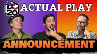 Announcing our DC20 Actual Play with The Dungeon Coach.
