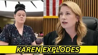 Karen SNAPS in Court &mdash; Judge REJECTS Plea and Sends Her to JAIL!#youtubevideo