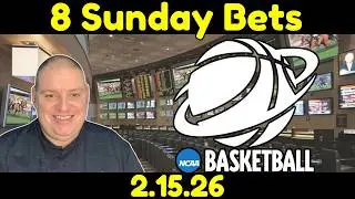 Sunday NCAA Basketball Picks - 2/qt/26 l Craig Trapp NCAAB Picks & Predictions