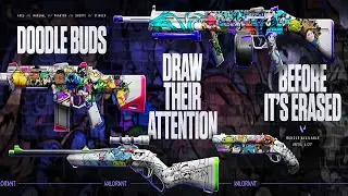 *NEW* Valorant Collection : DOODLE BUDS (Skins, Sprays & Player Cards)