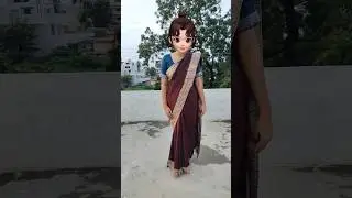 his Party Wear Saree Is Too Gorgeous 💖 | Jemini Saree Try-On #shorts #indianfashion