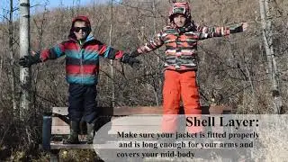 How to dress for outdoor winter activities at the Weaselhead