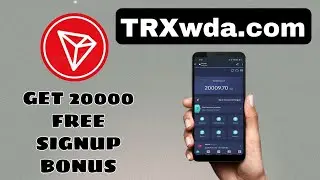 New TRX mining site || The new Tron mining platform ||
