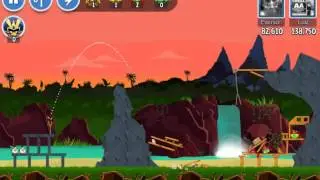 Angry Birds Friends - Level 2 - Week 105 High Score 139K - No Power Up - Pirate Tournament