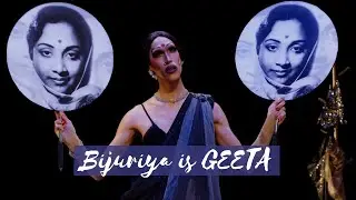 Bijuriya (Gabriel Dharmoo) performs GEETA | Music on Main #drag #dragartist #canadianartist  #geeta