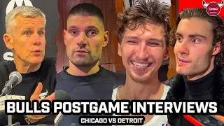BULLS LOCKER ROOM: &lsquo;Next Man Up&rsquo; Chicago Bulls Top Pistons in Season Opener
