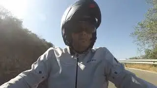 En moto por Sierra Morena
