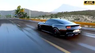 1075 HP Ford Mustang GT '24 V8 Sound and Performance - Forza Horizon 5 | 4K HDR