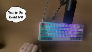 I modded this keyboard and now it's THOCK ( modded SK61 Sound Test )