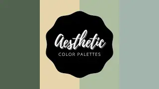 AESTHETIC COLOR PALETTES WITH IT'S NAME AND HEX COLOR CODE | Part - 13 | mochibubble