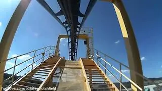 Goliath (HD POV) Six Flags Fiesta Texas