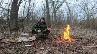 Forest positivity | Campfire, cooking and natural tranquility.