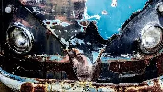Volkswagen bus with original paint