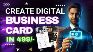 How to Create a Digital Business Card | Mini Website @499