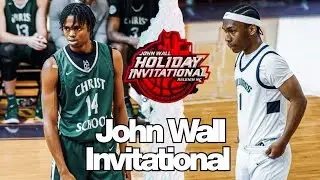 North Carolina Hoops CLASSIC 🔥 | Christ School vs Southeast Raleigh | John Wall Invitational