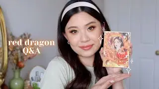 MY EXPERIENCE ON CREATING A COLLAB PALETTE... RED DRAGON Q&A ❤️🐉