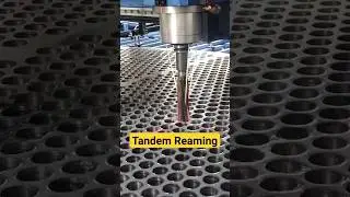 Reaming #reaming #drilling #cnc #tandem #machining #бурение #расширение