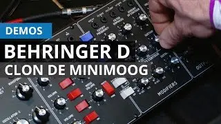 Behringer D, el clon de Minimoog: primer contacto y demo de sonido